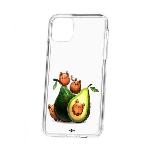 Чехол Apple iPhone 11 Pro Max Kruche Print Авокотики
