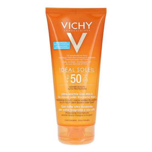 Солнцезащитное средство Vichy Ideal Soleil Wet Gel-Milch SPF50 200 мл