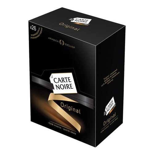 Кофе Carte Noire original огонь и лед растворимый сублимированный 1.8 г 26 штук