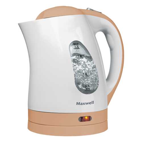 Чайник электрический Maxwell MW-1014 White/Beige
