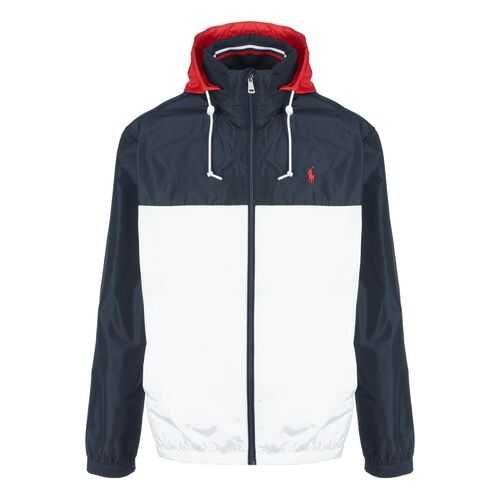 Ветровка мужская Polo Ralph Lauren 710777218001 белая XXL