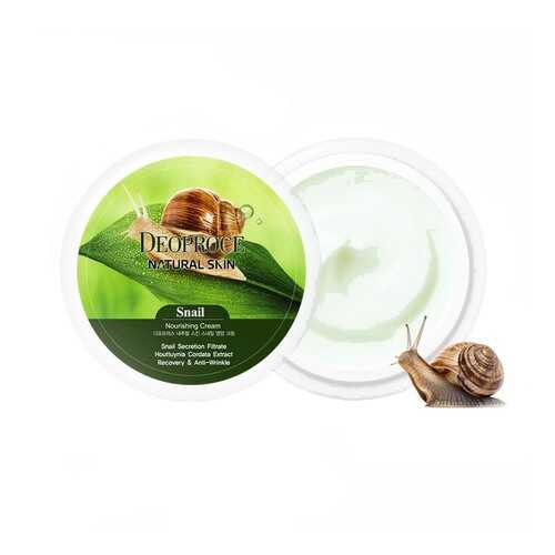 Крем для лица и тела Deoproce Natural Skin Snail Nourishing Cream, 100 мл