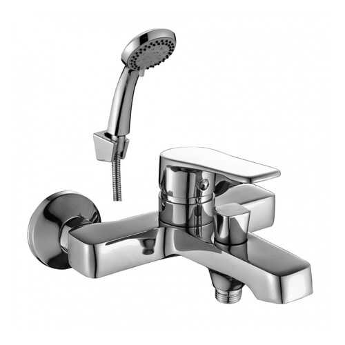 Смеситель Decoroom DR39036 одноручный для ванны с коротким изливом, хром