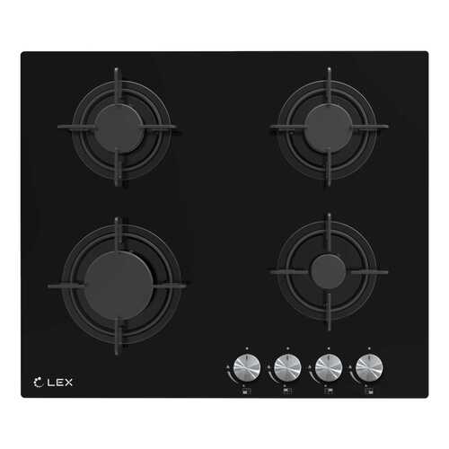 Встраиваемая варочная панель газовая LEX GVG 641 BL Black