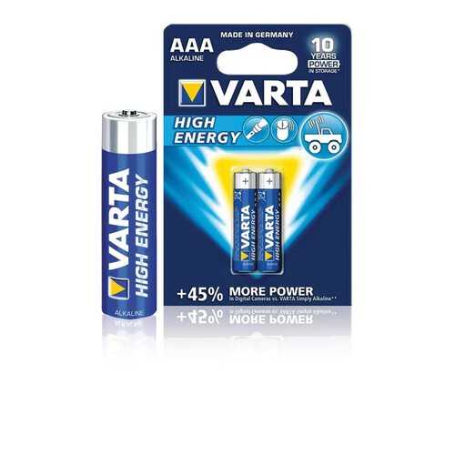 Батарейка VARTA High Energy/ Longlife Power LR03/AAA 2 шт