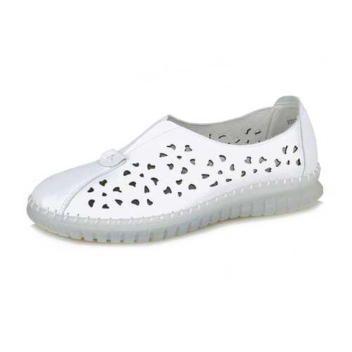 Мокасины женские Alessio Nesca Comfort HTY20SS-14 белые 39 RU