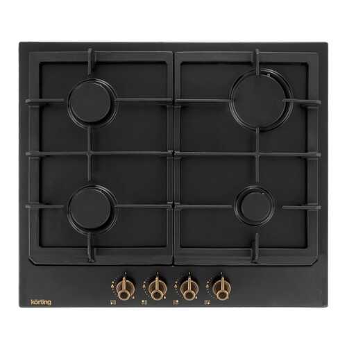 Встраиваемая варочная панель газовая Korting HG 660 CRN Black
