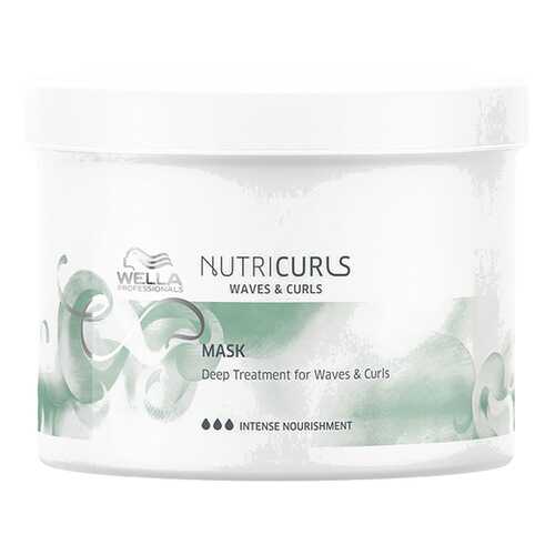 Маска для волос Wella Professionals Nutricurls Waves & Curls Mask 500 мл