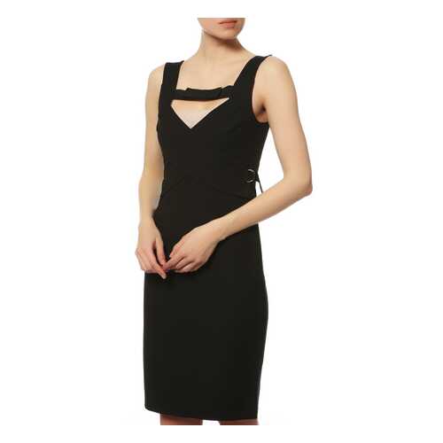 Платье женское SPORTMAX 22220211/03 черное 42 IT