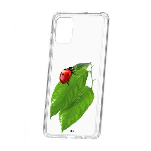 Чехол Samsung Galaxy A71 Kruche Print Ladybug