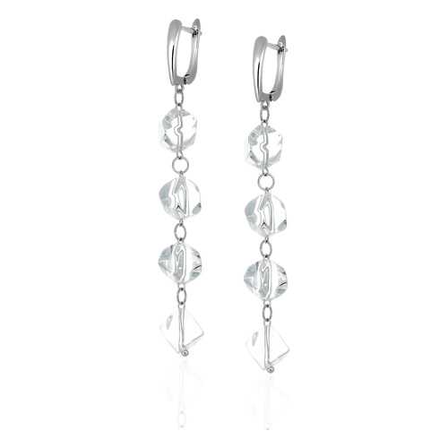 Серьги Lattrice, вставка горный хрусталь, артикул 54666039
