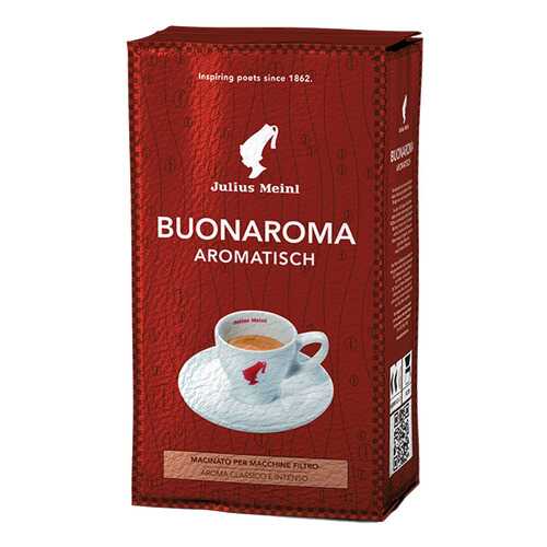 Кофе Julius Meinl buonaroma aromatisch натуральный жареный молотый 250 г