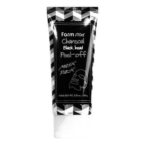 Маска для лица FarmStay Charcoal Black Head Peel-off 100 г