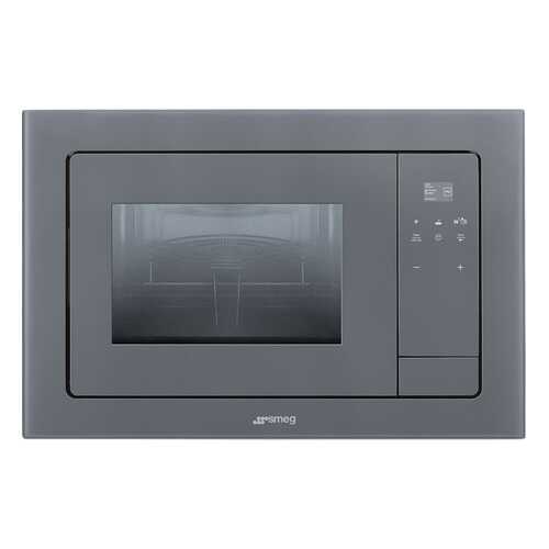 Встраиваемая микроволновая печь с грилем Smeg Linea FMI120S1