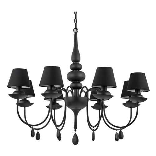 Люстра подвесная Ideal Lux Blanche SP8 Nero