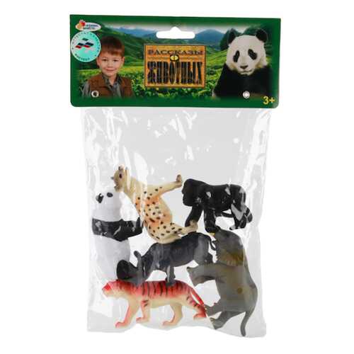 Игровой набор Животные Азии, 6 штук Играем вместе