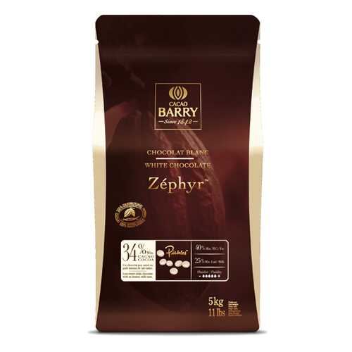 Шоколад Cacao Barry - Белый Zephyr, 34%, 1кг. (CHW-N34ZERH-2B-U77)