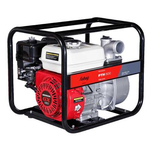Мотопомпа FUBAG PTH 600 838249 для чистой воды, Honda