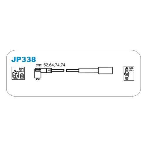 Комплект проводов зажигания JANMOR JP338