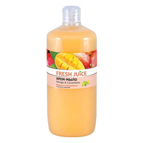 Гель-мыло Fresh Juice Mango&Carambola с дозатором 1000 мл