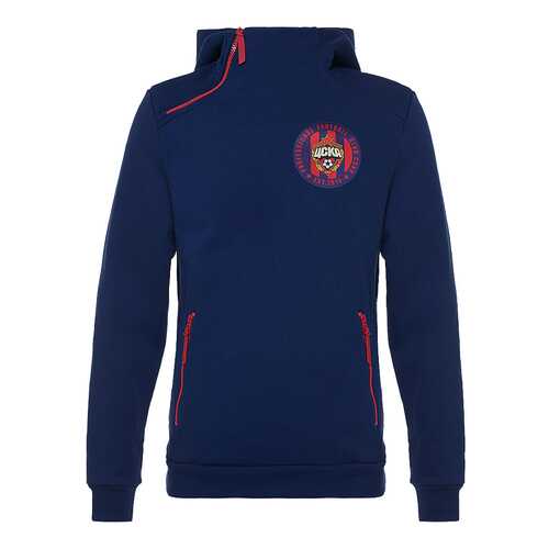 Толстовка ПФК ЦСКА PFC CSKA est 1911, синяя, S