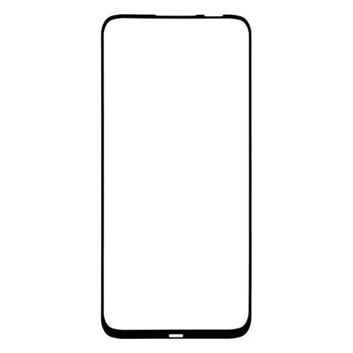 Защитное стекло на весь экран полноклеевое для Huawei P40 Lite черное