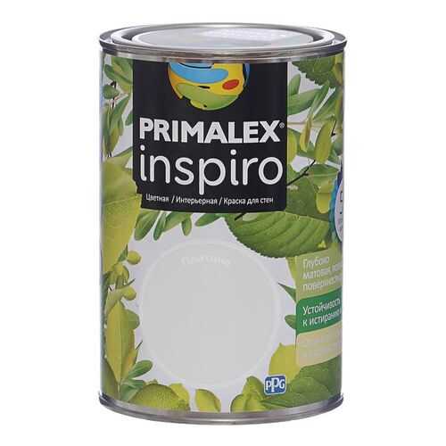 Краска для внутренних работ Primalex Inspiro 1л Платина, 420132