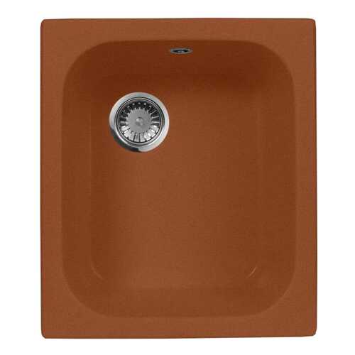 Мойка для кухни гранитная AquaGranitEx m-17 терракотовый