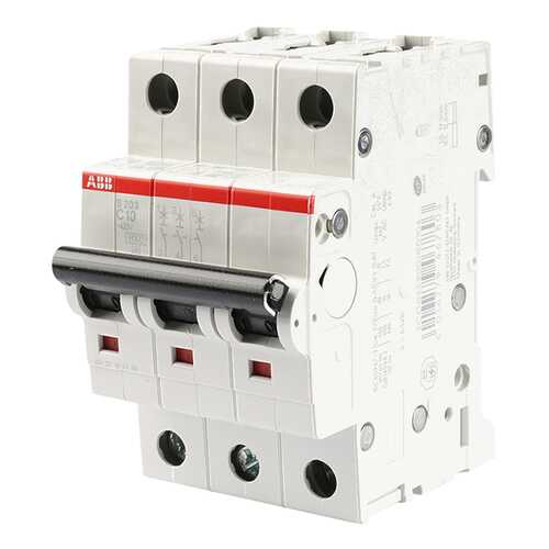 Выключатель автоматический модульный ABB S203 C10А, арт. 2CDS253001R0104