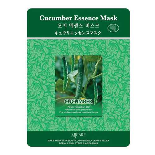 Маска для лица Mijin Cucumber Essence Mask 23 г