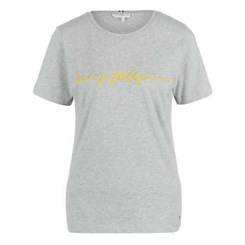 Футболка женская Tommy Hilfiger WW0WW27965 серая S