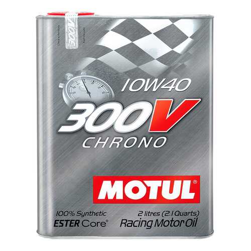 Моторное масло Motul 300V Chrono 10W-40 2л