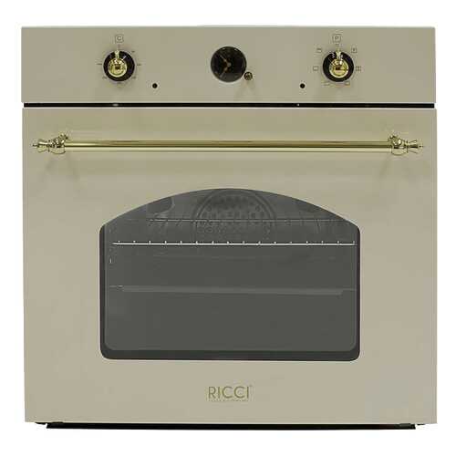Встраиваемый электрический духовой шкаф RICCI REO 630 BG Beige