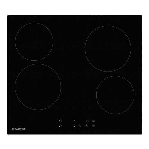 Встраиваемая варочная панель электрическая MAUNFELD EVCE.594-BK Black