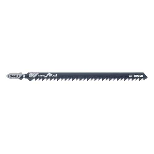 Набор пилок для лобзика Bosch T344 D HCS DIY 2609256720