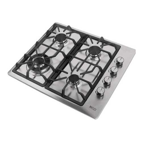 Встраиваемая газовая панель RICCI HBS4503 Silver