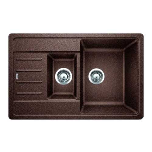 Комплект Blanco Мойка для кухни LEGRA 6S Compact 521307 кофе + смеситель DARAS 517720 хром
