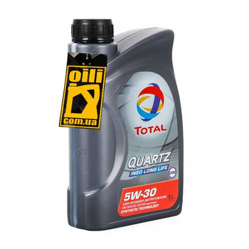 Масло Моторное Quartz Ineo Long Life 5w30, 1l Total арт. 213818