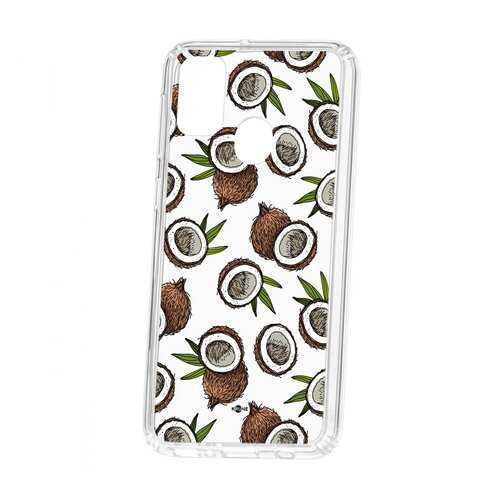 Чехол Kruche Samsung Galaxy M30S Print Кокосы