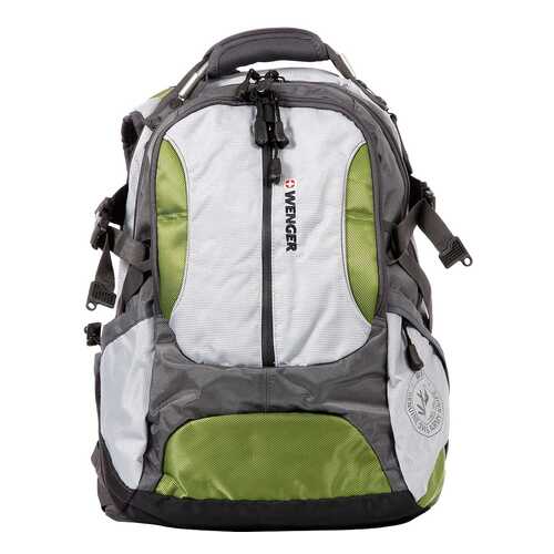 Рюкзак Wenger Large Volume Daypack зеленый/серый 35 л