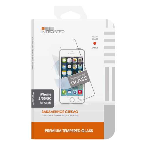 Защитное стекло InterStep для Apple iPhone 5/iPhone 5S/iPhone SE