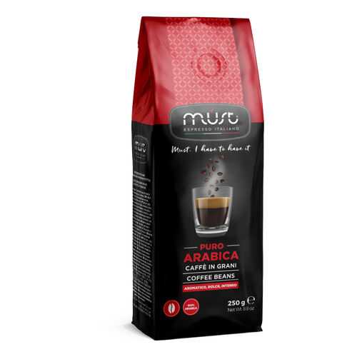 Кофе в зернах Must pure arabica 250 г