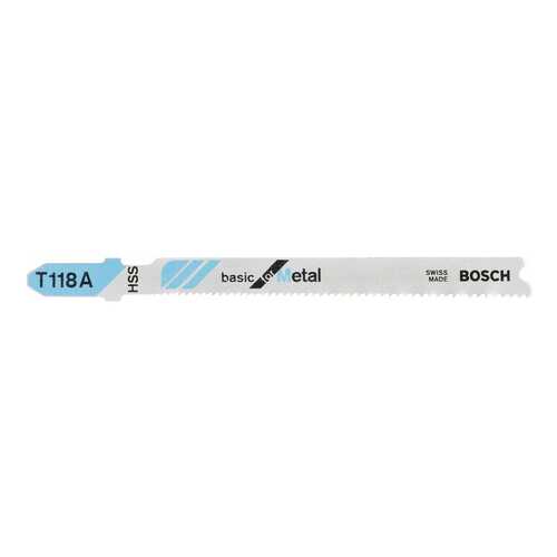 Набор пилок для лобзика Bosch T 118 А, HSS 2608631013 50 шт
