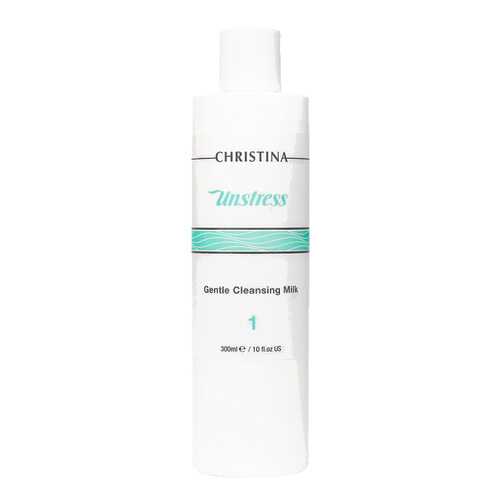 Нежное очищающее молочко Christina Unstress 300 мл