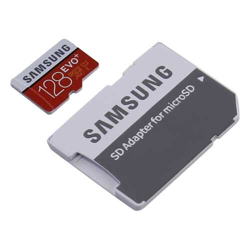 Карта памяти Samsung Micro SDHC EVO PLUS MB-MC128DA/RU 128GB