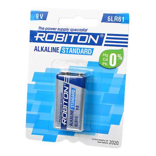 Батарейка Robiton 6LR61 617-286 1 шт