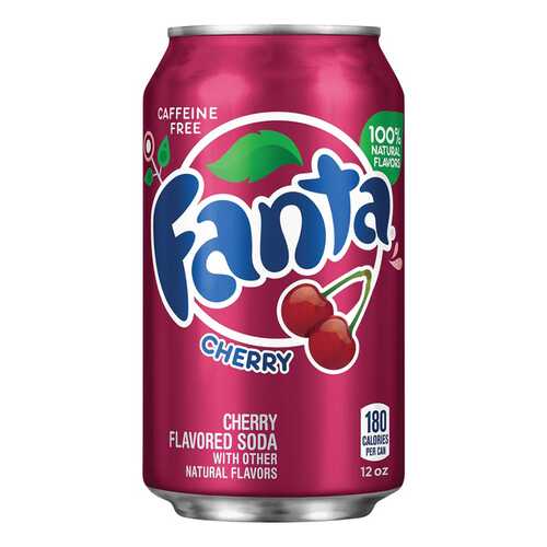 Напиток Fanta cherry жестяная банка 0.36 л