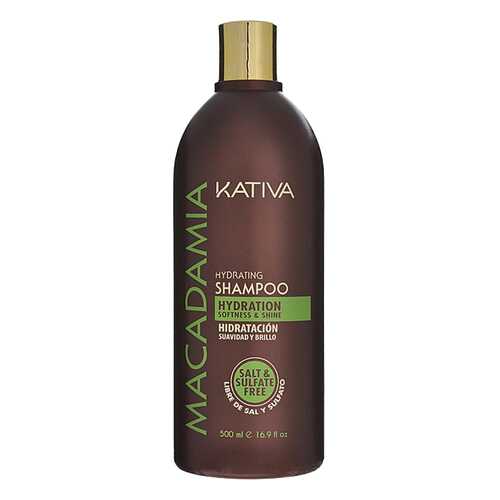 Шампунь Kativa Macadamia Hydrating Shampoo 500 мл