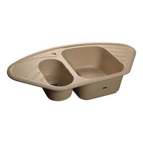 Мойка для кухни из мрамора GranFest Corner GF-C960E бежевый