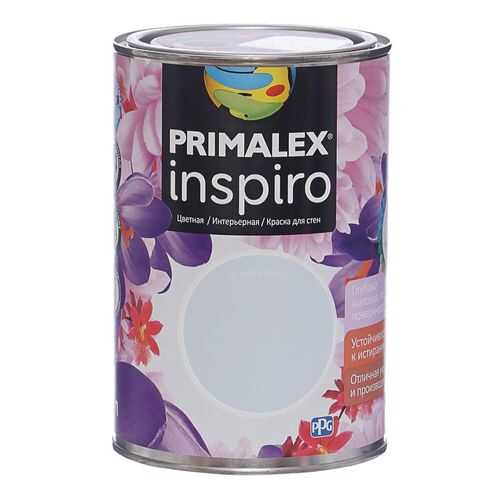 Краска для внутренних работ Primalex Inspiro 1л Голубой, 420136
